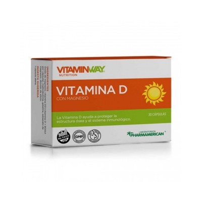 Vitamina D con Magnesio 30comp