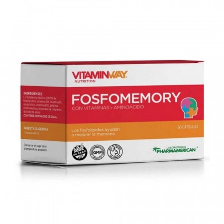 Fosfomemory Vitaminas Aminoacidos Mejora Memoria 60comp