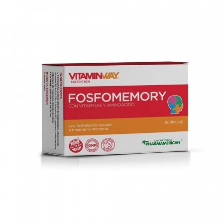 Fosfomemory Vitaminas Aminoacidos Mejora Memoria 30comp