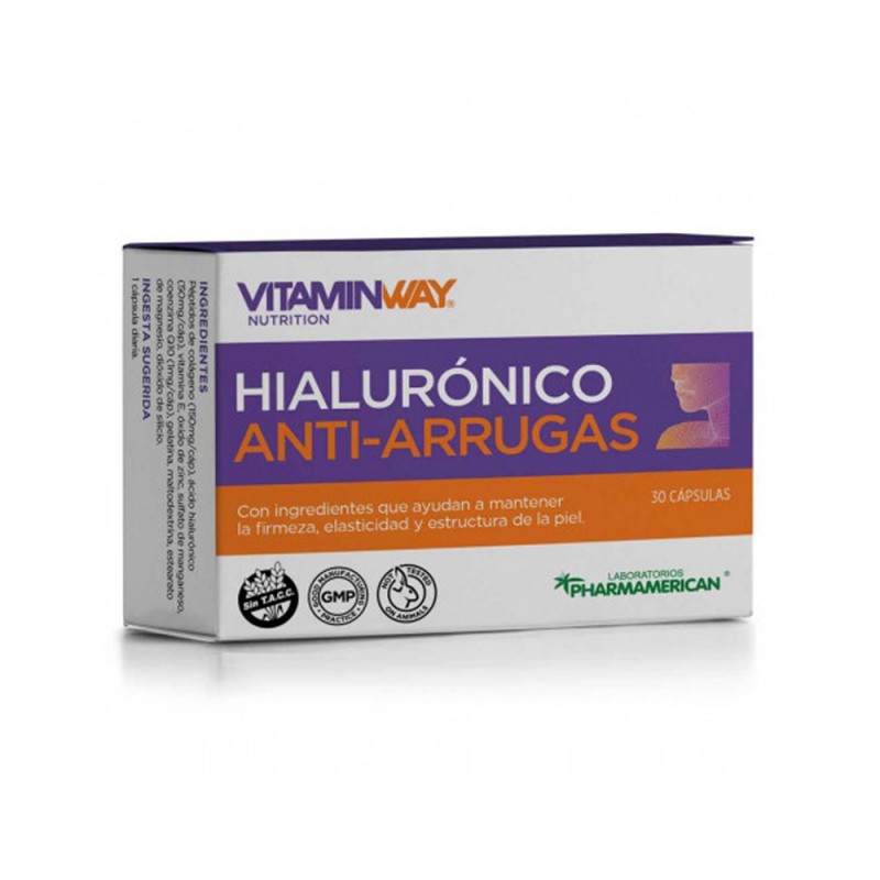 Suplemento Dietario Hialuronico Anti-Arrugas 30comp