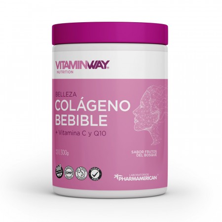 Colageno Bebible + Vitamina C + Q10 Por 300gr