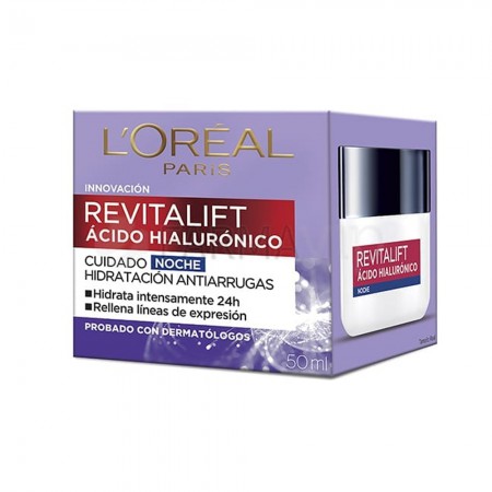 Crema Noche Revitalift Acido Hialuronico X 50 Ml