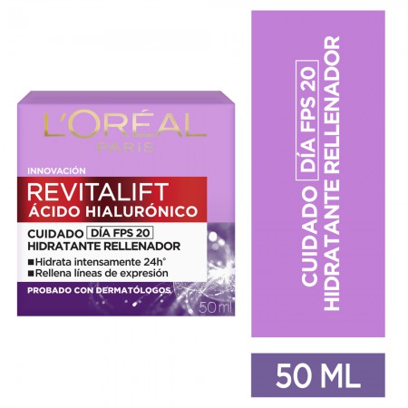 Crema Revitalift Acido Hialuronico 50ml Dia